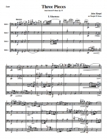 Klengel: Three Pieces, from Suite in D Minor, Op. 22, for 4 celli